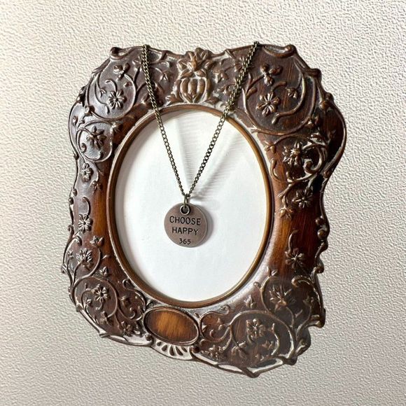 Monarch Blessings : Token Of Life "Choose Happy 365" Necklace - Picture 1 of 4